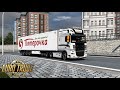 Гамбург (DE) - Брюссель (BE) | DAF XF 105 | рефрижератор Пятерочка