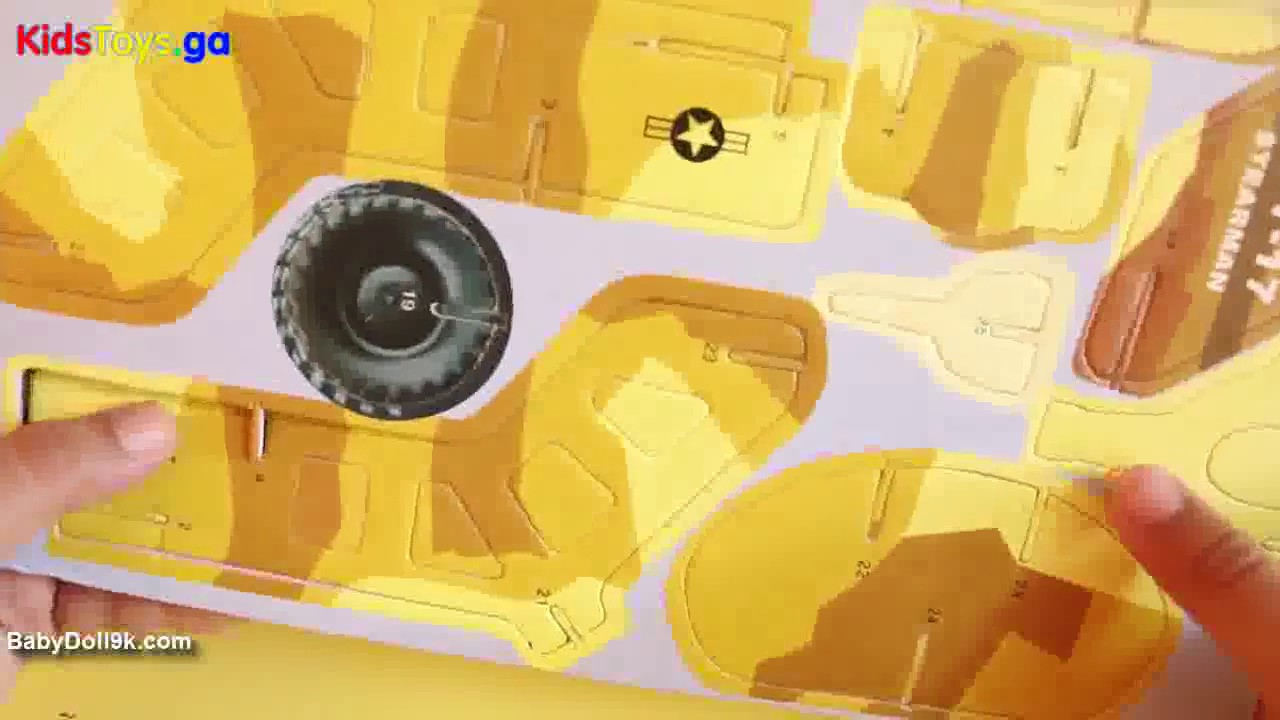 Biplane supper puzzle 3D Super Puzzle