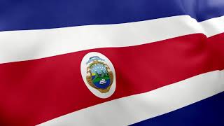 Costa Rica HD Looped Flag