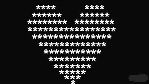 Heart Shape Pattern in C ♥️ | Pattern Printing of Stars | Pattern in C in Hindi | C Programming