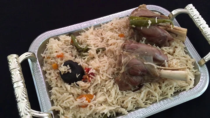 Arabic rice/ Amber white mutton