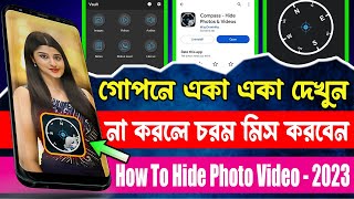 How To Hide Photo Video in Unique Vault app 2023 - Photo Video Hide App - Vault App screenshot 5
