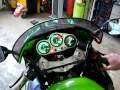 Kawasaki ZX-9R B (1996) LED Tacho mehrfarbig mit Schaltblitz - Dortmund