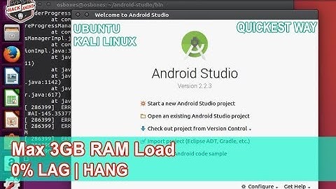 How To Install and Configure Android Studio In Ubuntu | Kali Linux