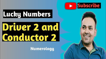 Name numbers for मूलांक 2 और भाग्यांक 2| Driver 2 & Conductor 2 #numerology  #luckynames #name