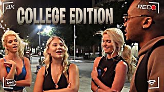 BIGGEST RED FLAGS🚩🙅🏽‍♂️| PUBLIC INTERVIEW (COLLEGE EDITION)