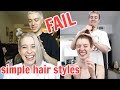 BOYFRIENDS  STYLE OUR HAIR (FAIL)