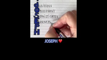 Meaning of the name JOSEPH #meaning #name #joseph
