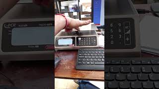 #tips #capacitador #abarrotes #viral Probando bascula Torrey con software DECUIR POS