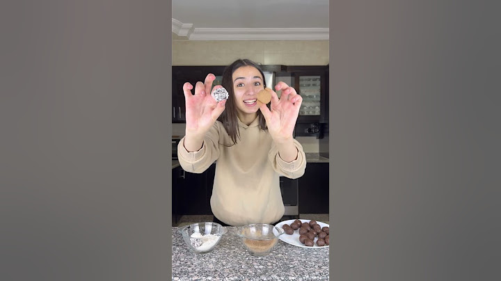 أطيب كرات شوكولاتة