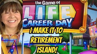 TIME TO RETIRE TO A ISLAND! GAME OF LIFE CAREER DAY SLOT BONUS screenshot 5