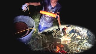 HIBASAN | Like Father Like Son • Bata palang pero mahusay na Maghanapbuhay • Catch and Cook