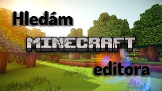 Hledám editora