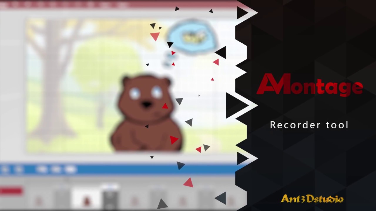 11. Recorder tool | AMontage tutorials