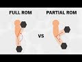 Full vs partial range of motion