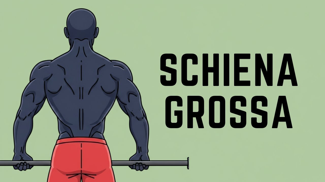 3 Esercizi per una Schiena Forte e Più Grande (Metodo Fit Bomber)