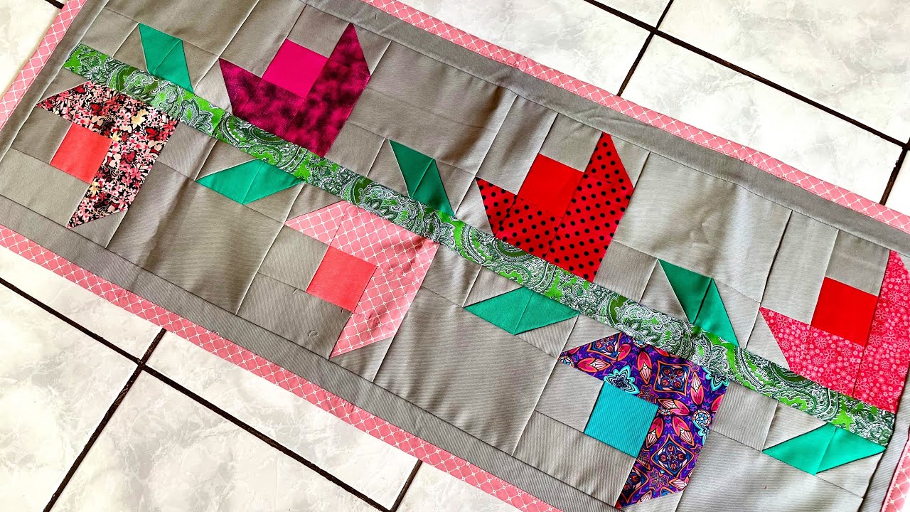 PASSADEIRA DE TULIPAS 🌷 FICOU BELÍSSIMA.