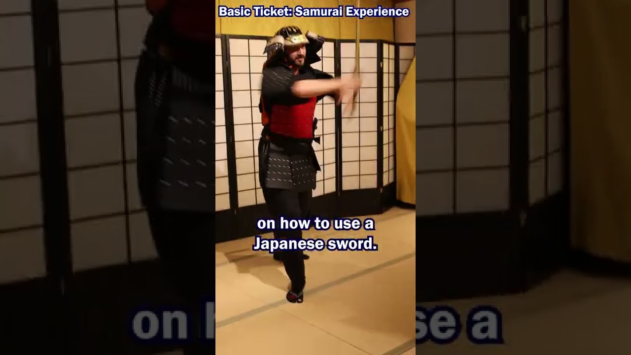 I held a katana and became a samurai in Kyoto for $20 