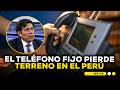☎️¿El fin del teléfono fijo? OSIPTEL muestra fuerte caída en hogares peruanos #ECONOMIAXTODOS