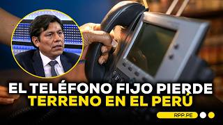 ☎️¿El fin del teléfono fijo? OSIPTEL muestra fuerte caída en hogares peruanos #ECONOMIAXTODOS