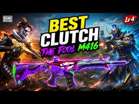 BEST CLUTCH Poseidon X-Suit THA FOOL M416 14KILL 🤯🔫👿#bgmi #bgmichallenges #bgmivideos #bgmigameplay 