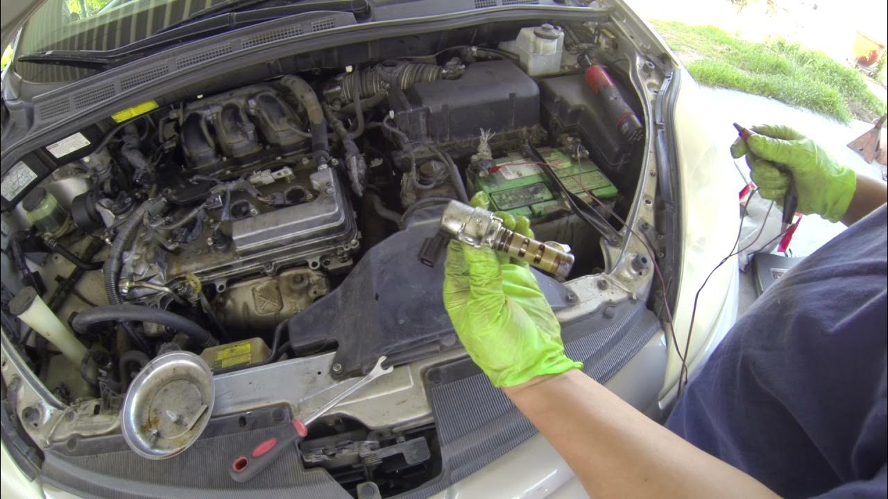 toyota and lexus P0025 and misfire code for 2gr-fe engine - YouTube