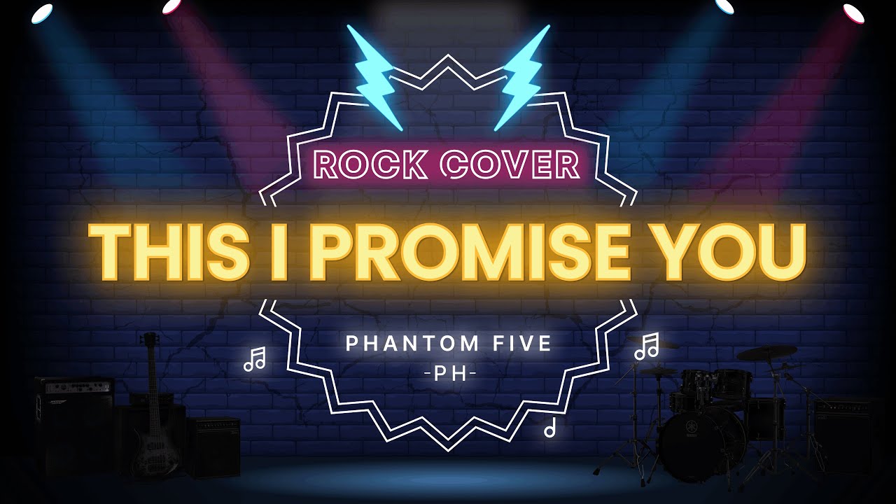 This I Promise You - NSYNC (Rock Cover) | Phantom Five PH