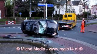 Berging Auto Over De Kop Ford Focus