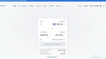 How to Buy BitcoinBR Token (BTCBR) Using Crodex On Trust Wallet OR MetaMask Wallet