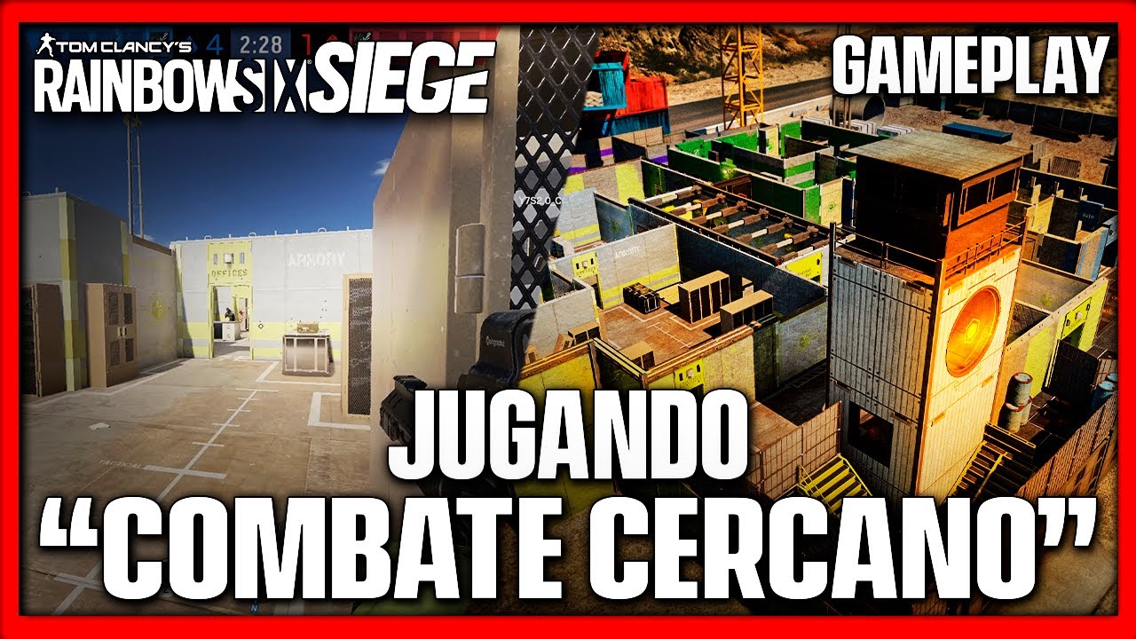 ASÍ es el NUEVO MAPA de COMBATE CERCANO | Vector Glare | Caramelo Rainbow Six Siege Gameplay Español