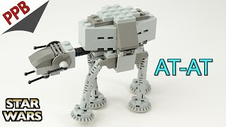 Lego Star Wars Mini At-At Lego Stop Motion Build 4489