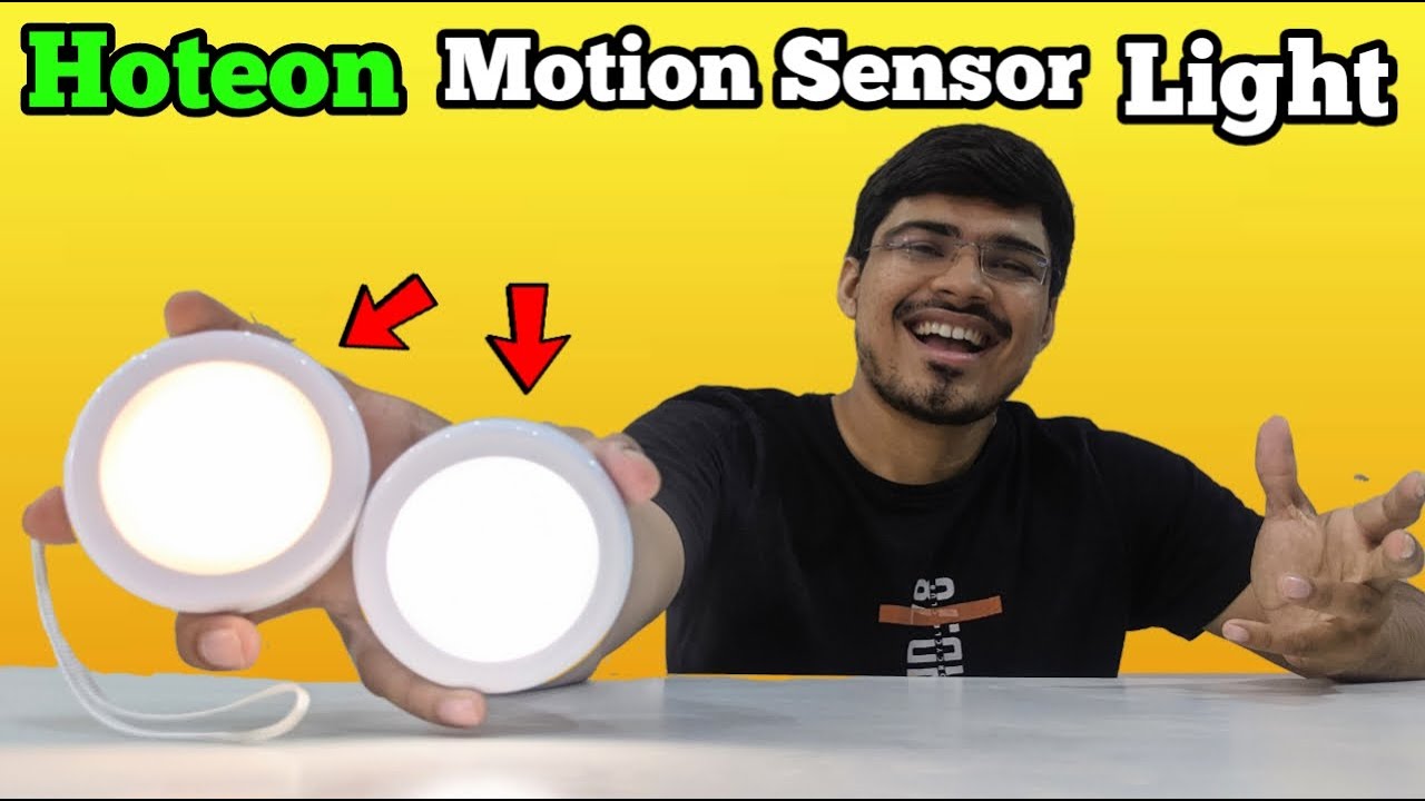Hoteon Motion Sensor Light | Best Motion Sensor Light in 2023 | Watch Before Buy
