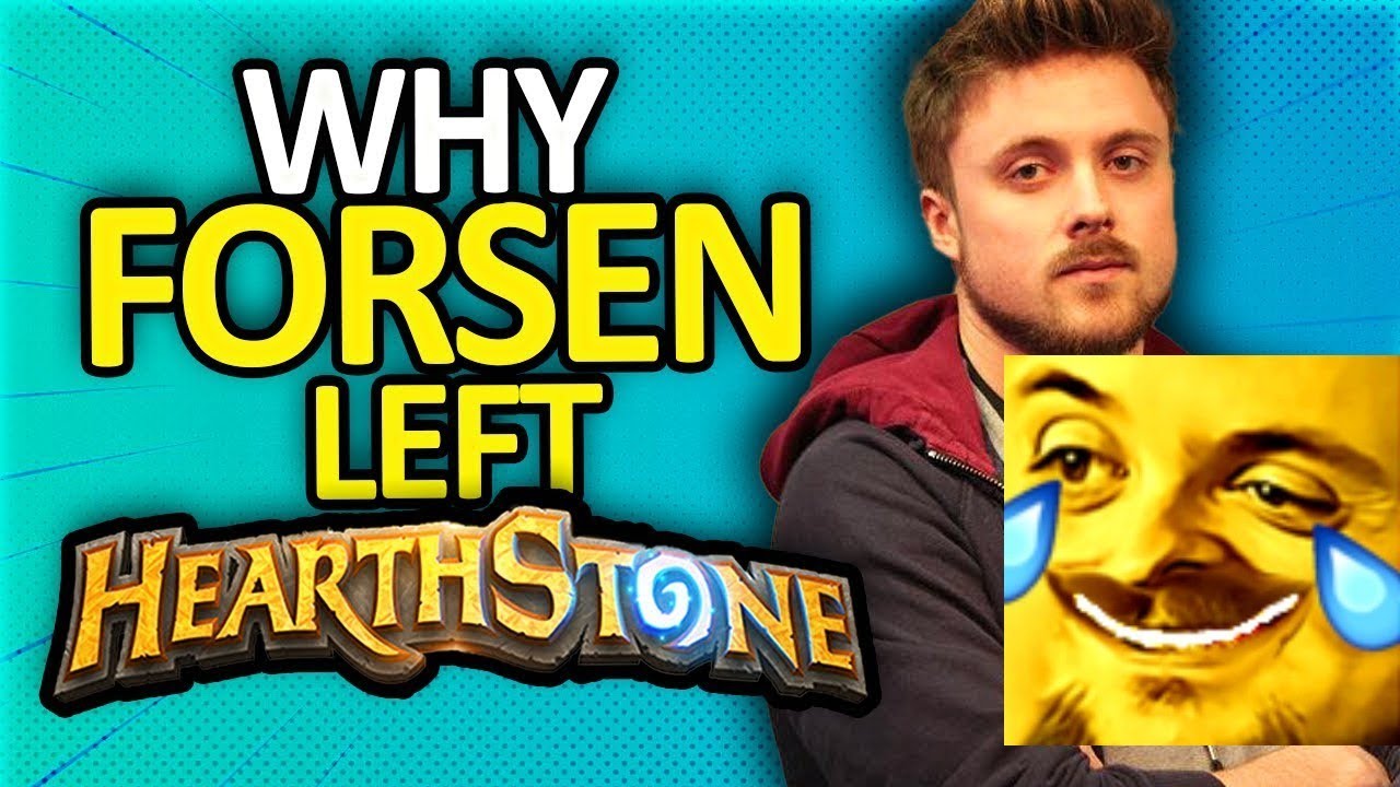 Forsen Reacts to Why Forsen Left Hearthstone