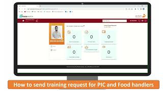 How to send training requests for PIC and Food handler screenshot 3