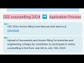 CEE 2024 Counselling Application Process‼️