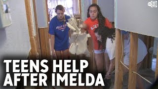 Teens team up to help after Imelda