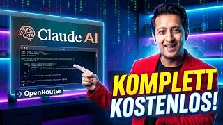Claude Code KOSTENLOS nutzen – Kein Abo, kein API-Key! (Open Router Tutorial)