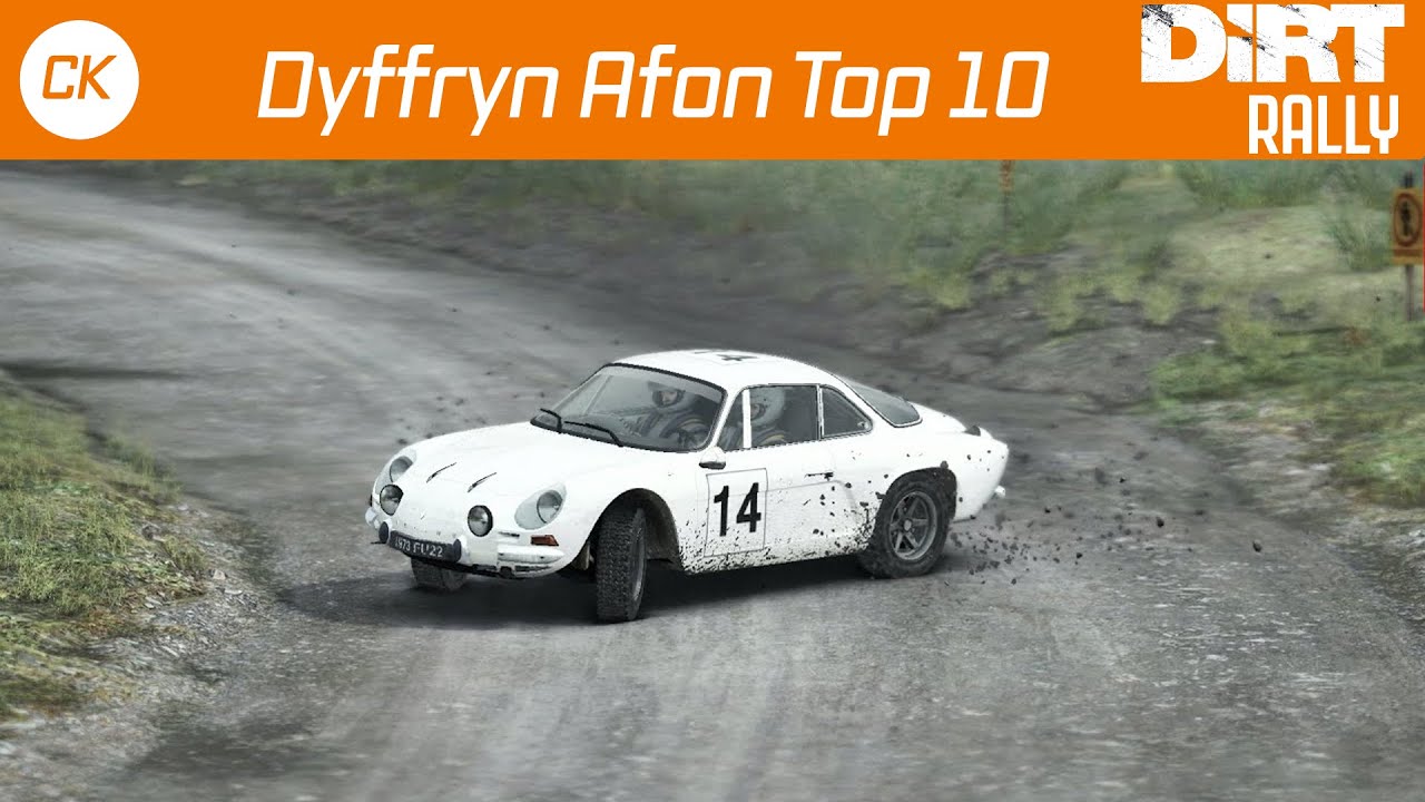 DiRT Rally - Dyffryn Afon - Top 10 Time (Renault Alpine) - YouTube