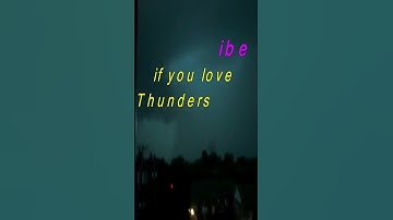 ⛈⚠️😭LOUD & SCARY THUNDERSTORM LIGHTING SOUND EFFECT #asmr #asmrsounds #scary #viral #trending#shorts