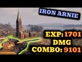 WoT PL - Moja pierwsza bitwa Iron Arnie -1701 Exp'a Bez Kill'a - Studzianki - Replay z LIVE!