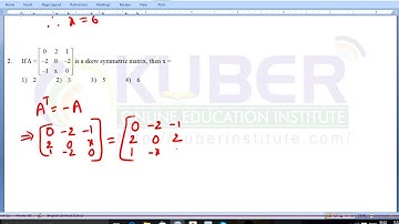 HOW TO EXPRESS A SQUARE MATRIX AS SUM OF SYMMETRIC AND SKEW SYMMETRIC MATRICES