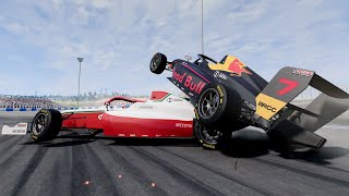 Formula 4 Crashes Compilation *REALISTIC* - BeamNG Drive