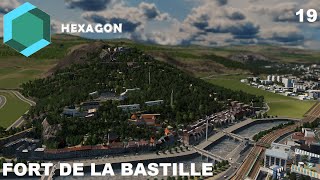 Hexagon #19   Fort de la Bastille, Grenoble   Cities Skylines