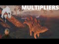 Hitboxes and multipliers with Stegosaurus in Evrima The Isle | Stego Chronicles 2