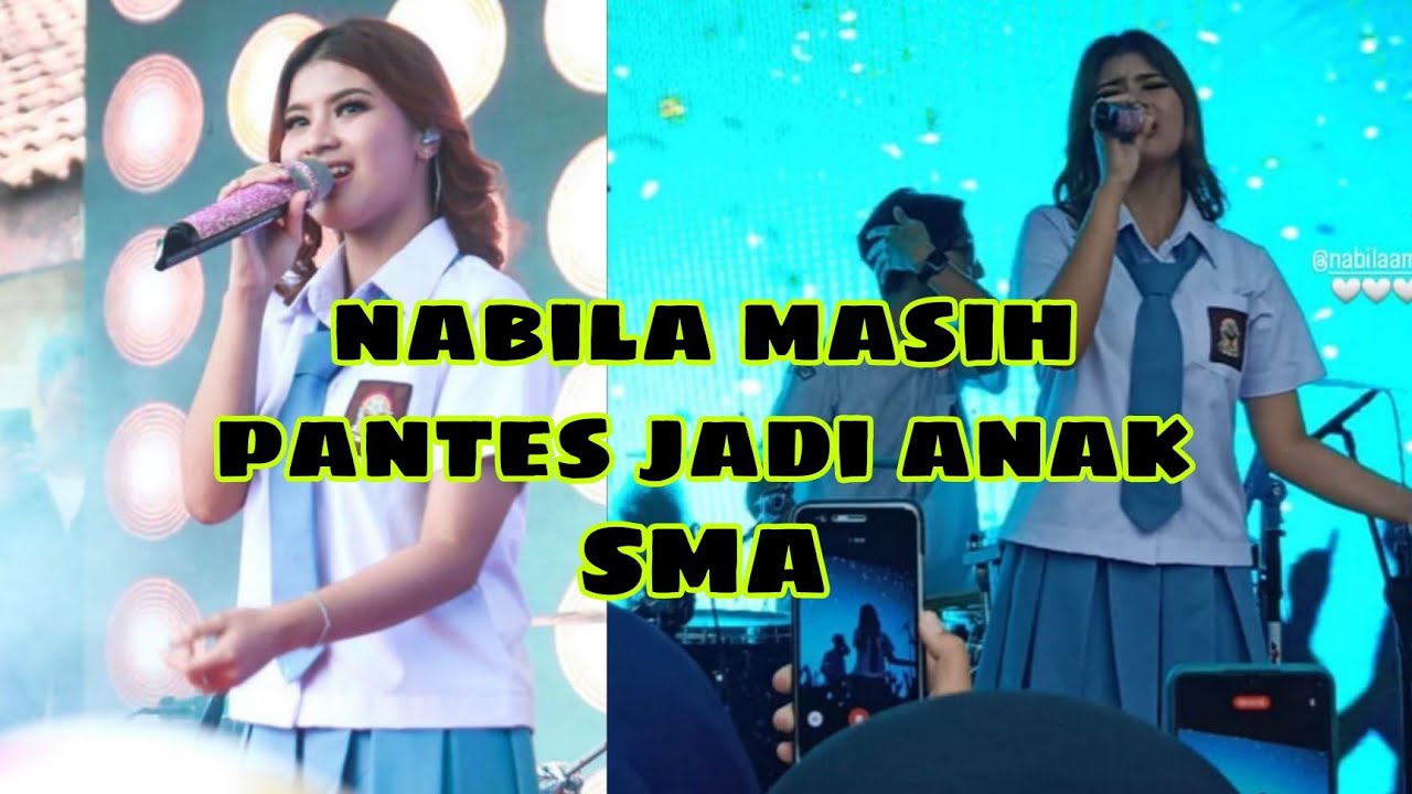 Nabila Maharani & NM Boys manggung di reunian