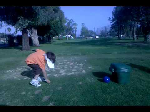 Bryson Golfing Last Hole