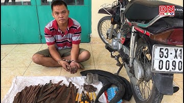 Bắt một “đinh tặc” đang rải đinh trên Quốc lộ 51