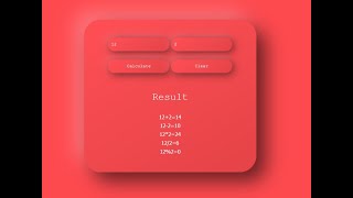 Information Neumorphism JavaScript Calculator ! Update