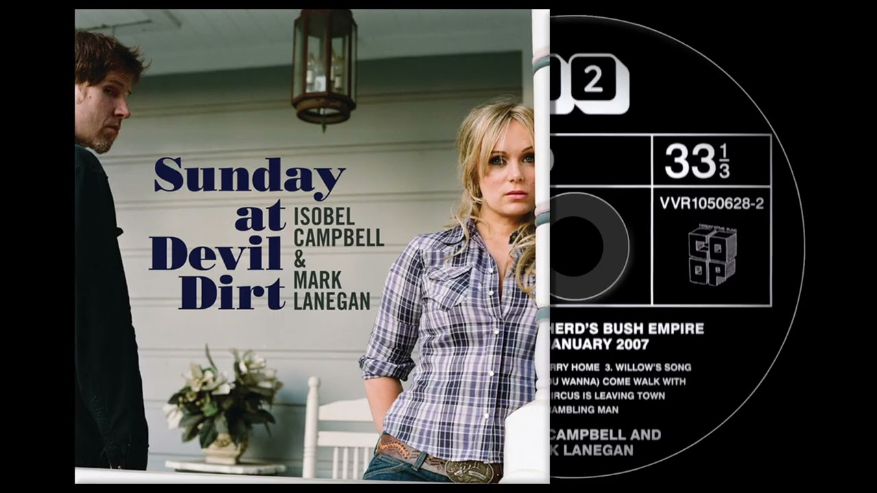 Isobel Campbell & Mark Lanegan - Sand (Live) - YouTube