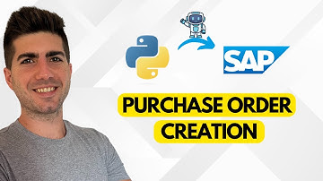 Automate SAP Purchase Order Creation with Python (Tutorial)